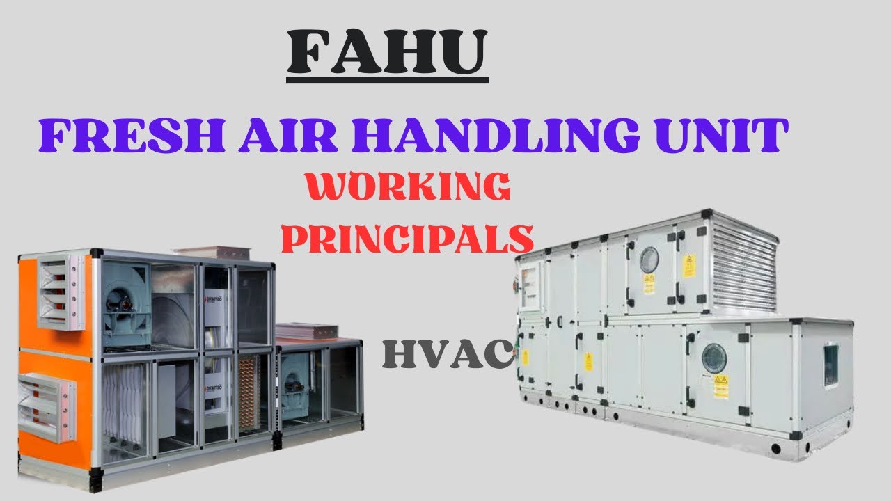 FAHU working principle|Fresh air handling unite in HVAC|ERU|Energy recovery unite|mech.tech.Ashraf