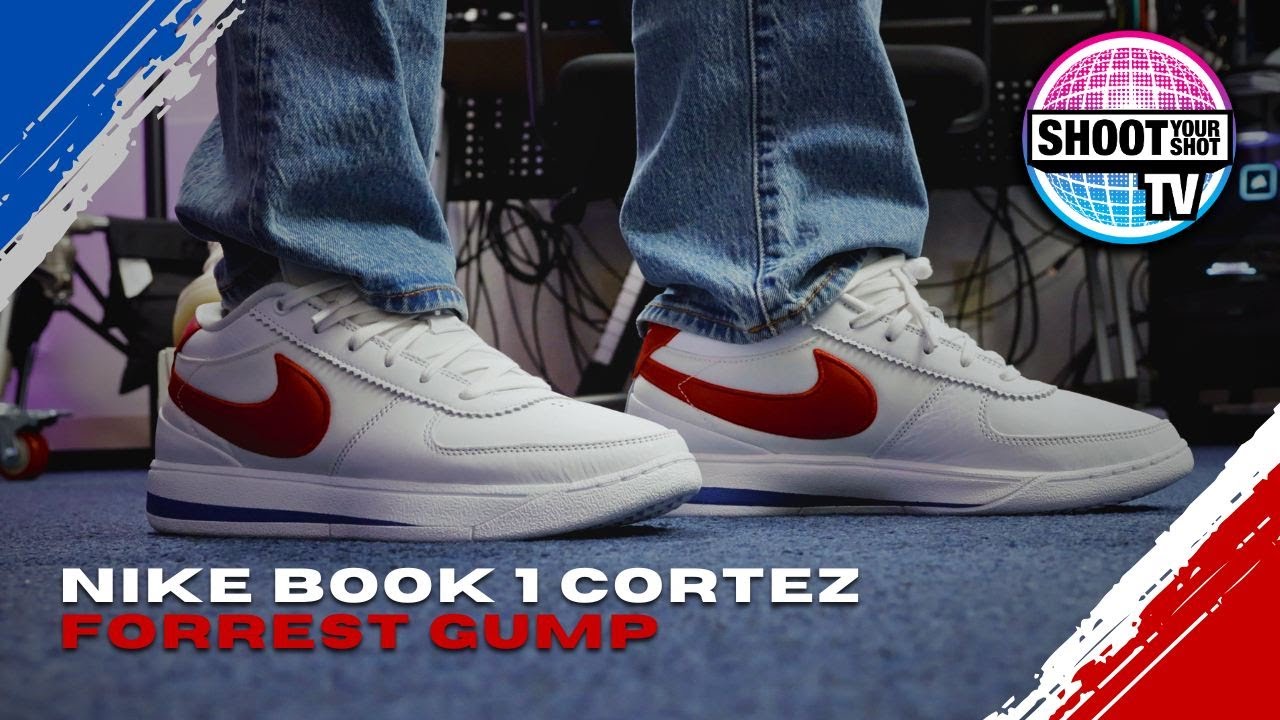Обзор Nike Book 1 Cortez «Форрест Гамп»