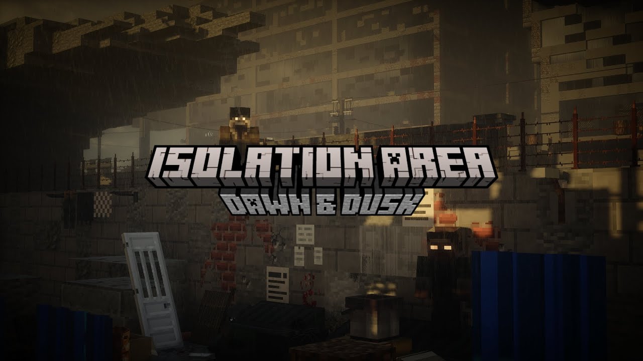 Experience a real zombie apocalypse in Minecraft - [Isolation Area Maps]