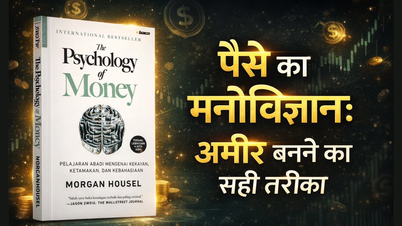 The psychology of money book by morgan housel | Audiobook summary in hindi
