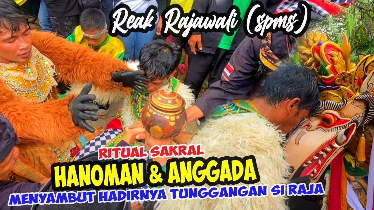 RITUAL SAKRAL HANOMAN  MENYAMBUT SI RAJA❗❗ KUDA LUMPING REAK RAJAWALI SPMS 🔥 BARGOLA TV
