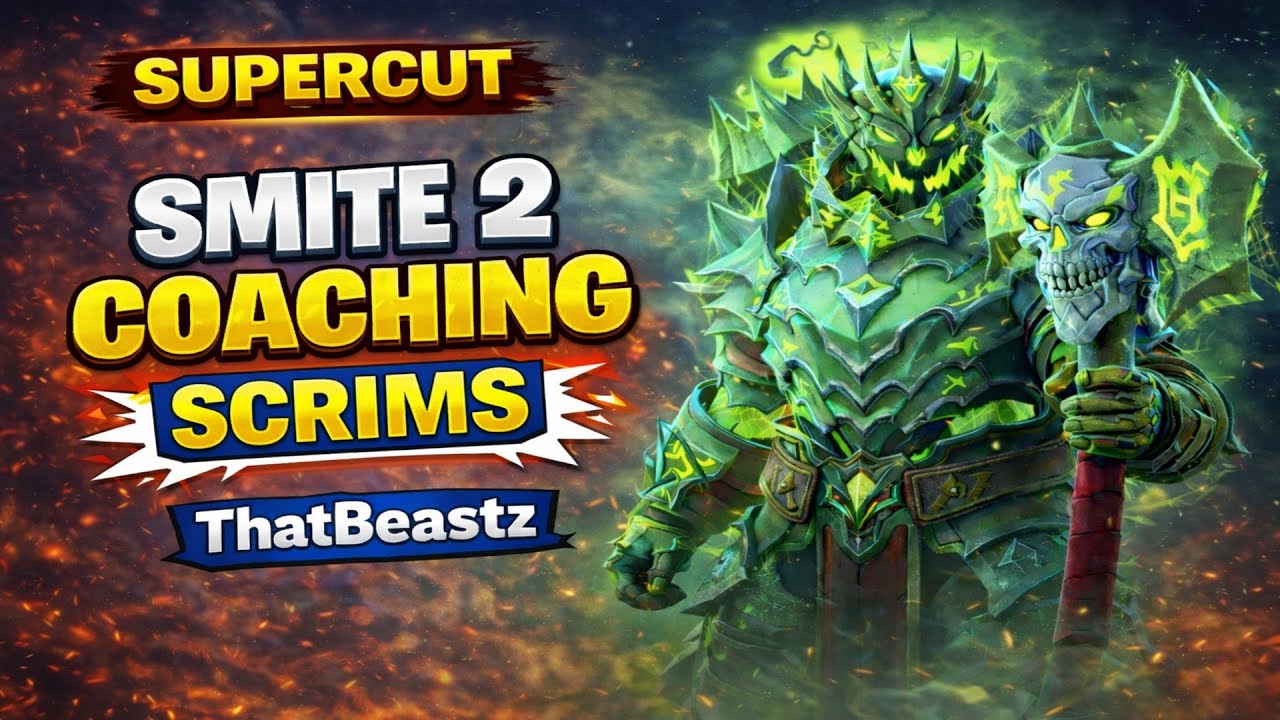 Smite 2 - BSL Team Scrims - Demigod Ranked. Live Coaching Thatbeastz Training Arc Supercut EP:39.5