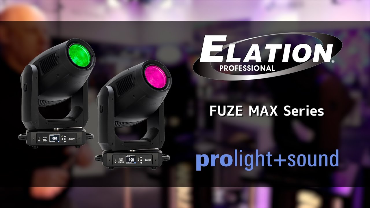Elation Professional - FUZE MAX Series @ Prolight+Sound 2022