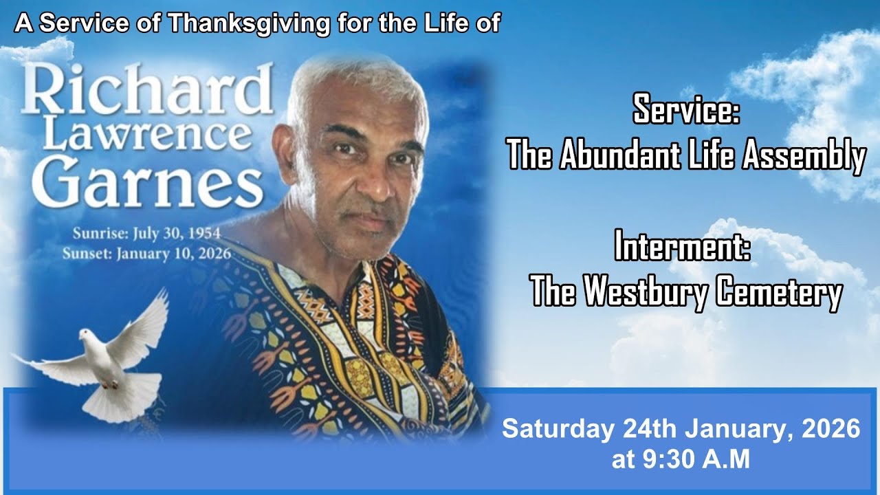 A Service of Thanksgiving for the Life of Richard Lawrence Garnes