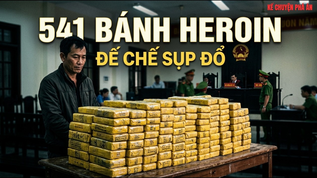 541 BÁNH HEROIN VÀ PHÁT SÚNG TRONG ĐÊM: CÁI KẾT CỦA ÔNG TRÙM VŨ NGỌC SƠN|KỂ CHUYỆN PHÁ ÁN