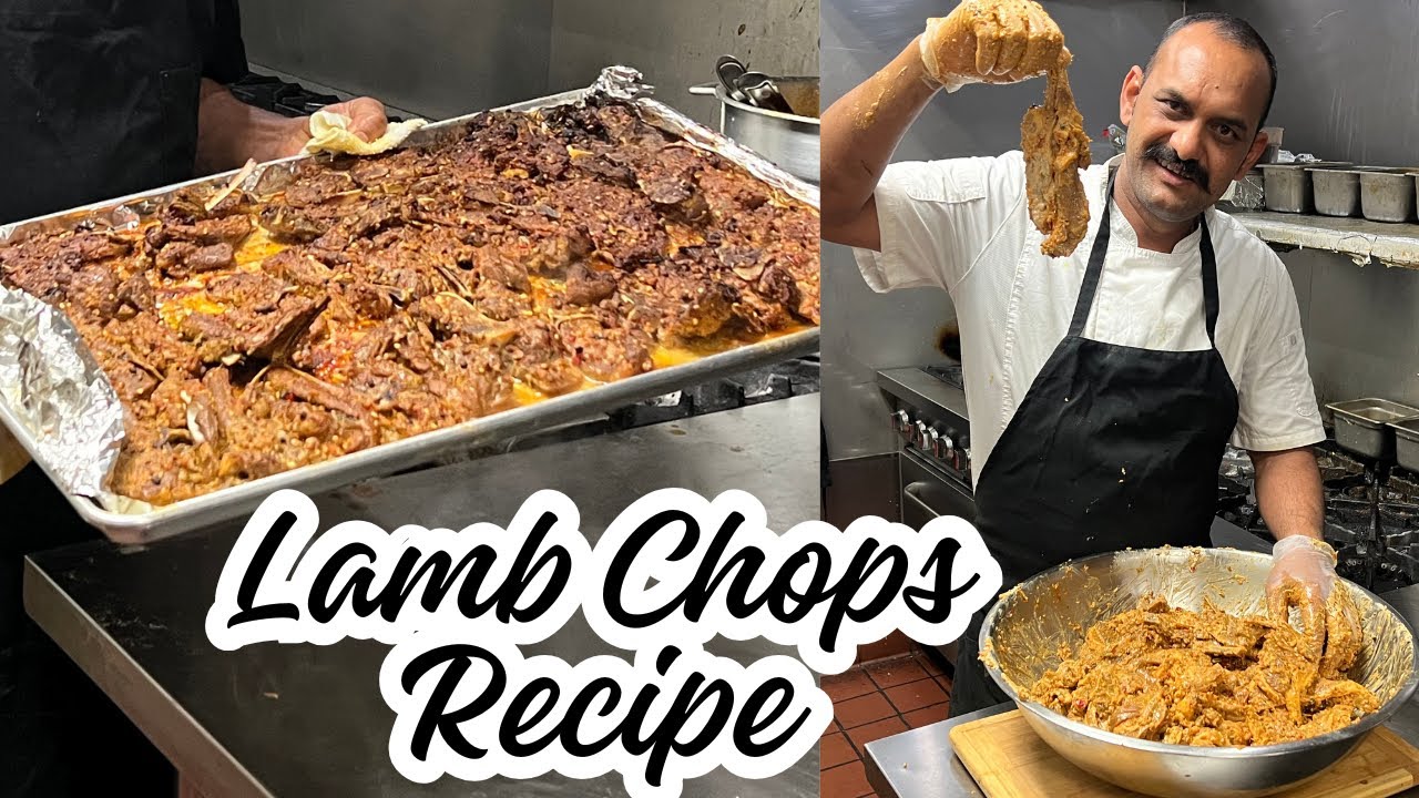 Lamb Chops Recipe | Lamb Chaap Recipe In Oven | Mutton Chaap By Chef Khursheed Alam | Tandoori Chops
