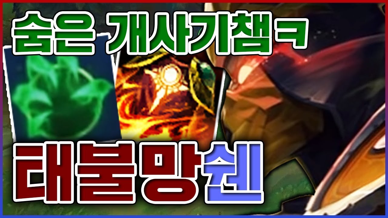 숨어있는 개사기 챔피언 발견ㅋㅋㅋ유일한 단점은 개노잼임ㅋㅋㅋㅋ★이타심 5단계★ 탑 쉔