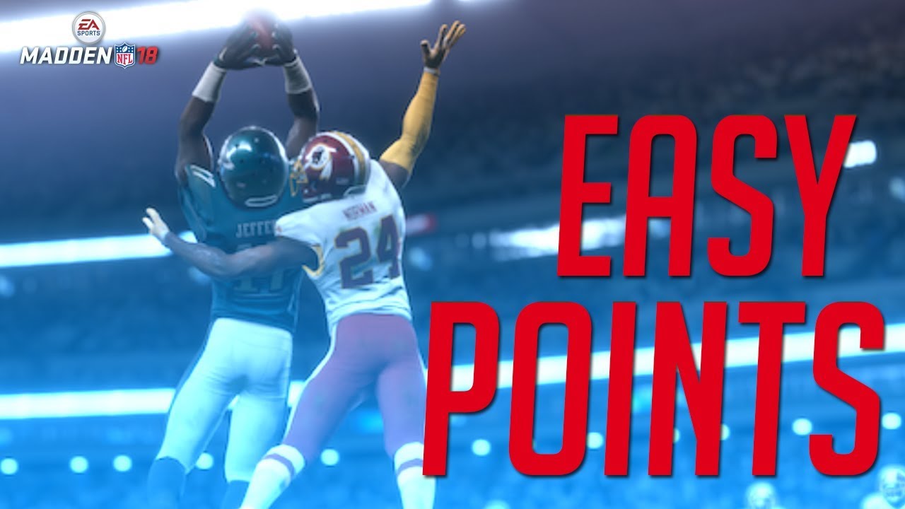 Clutch Route - How To Score In The Redzone in Madden 18!