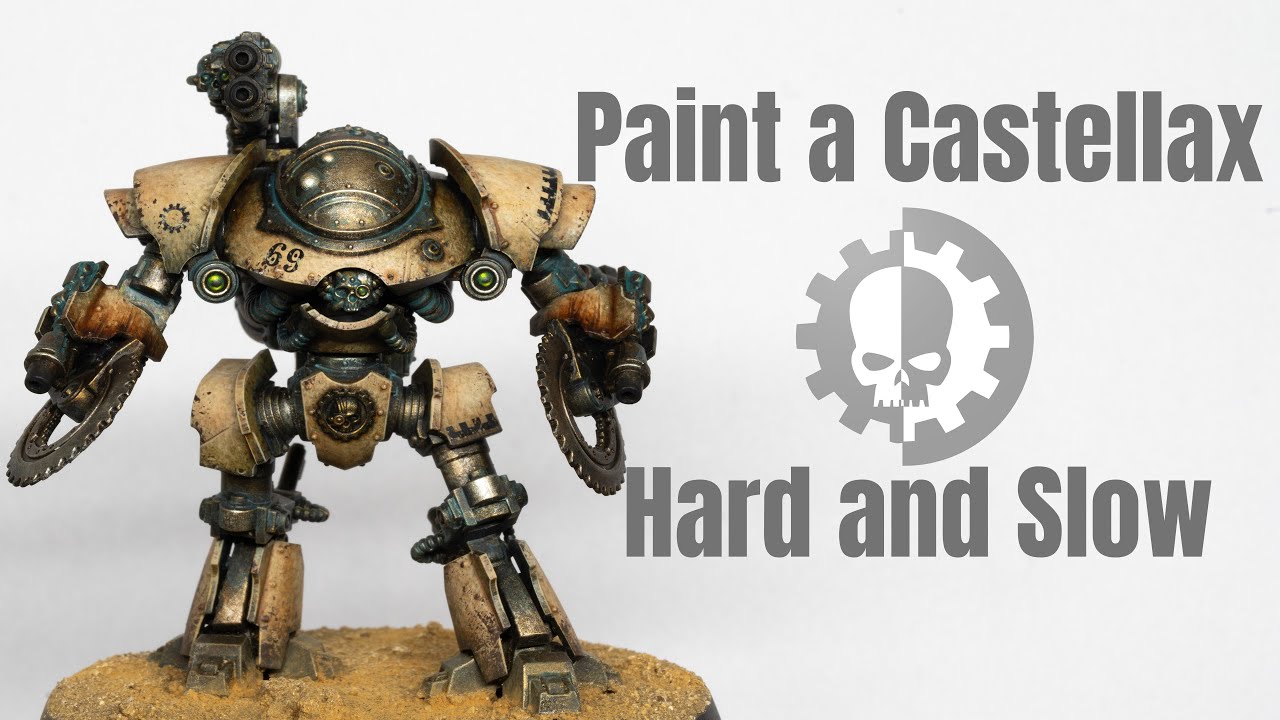 How to Paint a Castellax Grimdark