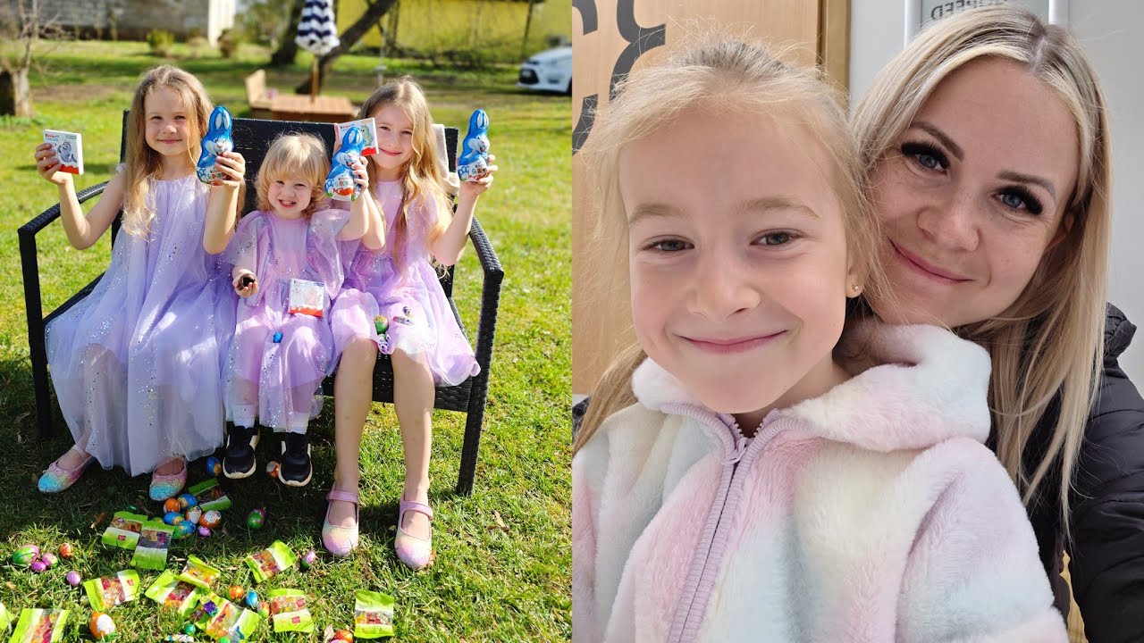 Pühadejänku käis ning käisime Lunaga koolis ja silmaarsti juures 🐰🥚