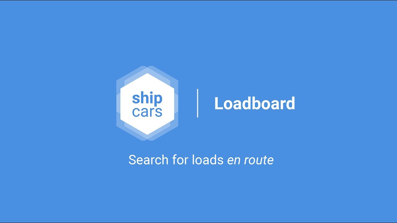 Search for loads en route | Ship.Cars