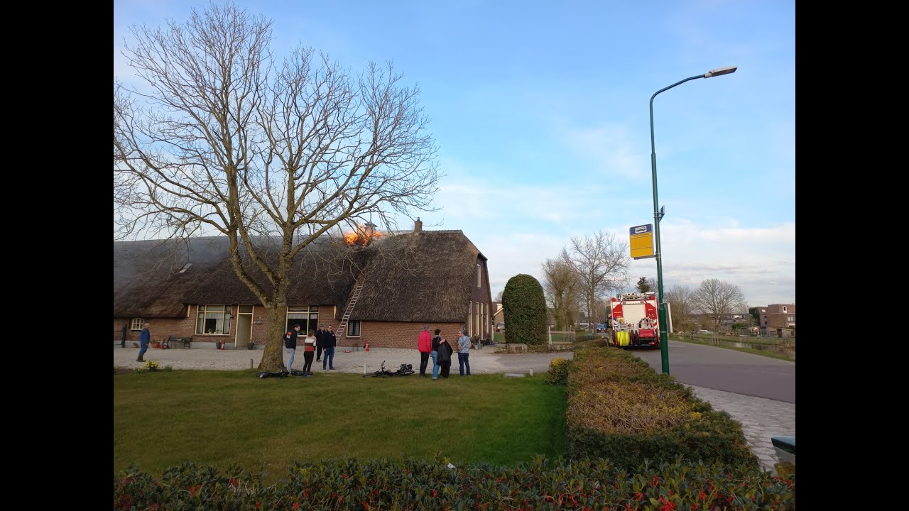 Grote brand Lopik Rietenkap 14 maart 2022