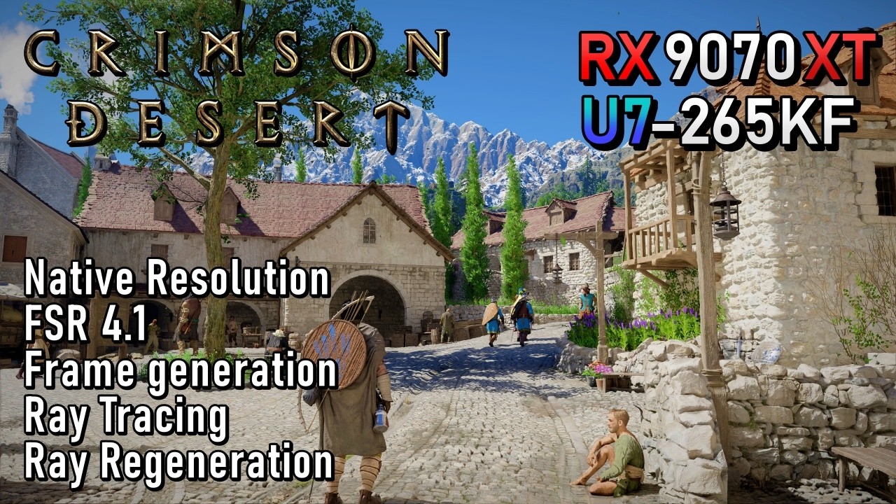 Crimson Desert RX 9070 XT - 1440p | 4K