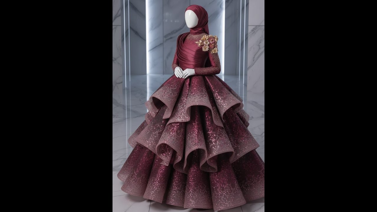 Elegant Red Gown  Inspiration part 33 #gowns #fashiondesigner #fashion #fashionstyle #2026