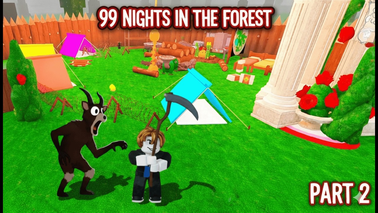 PART 2 99Nights in the forest (x2 Speed) #roblox #99nightintheforest #robloxgames #robloxgameplay