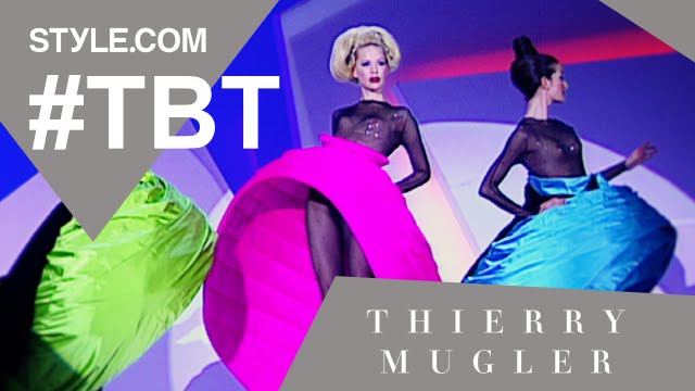 Thierry Mugler’s 20th Anniversary Bash - #TBT with Tim Blanks - Style.com