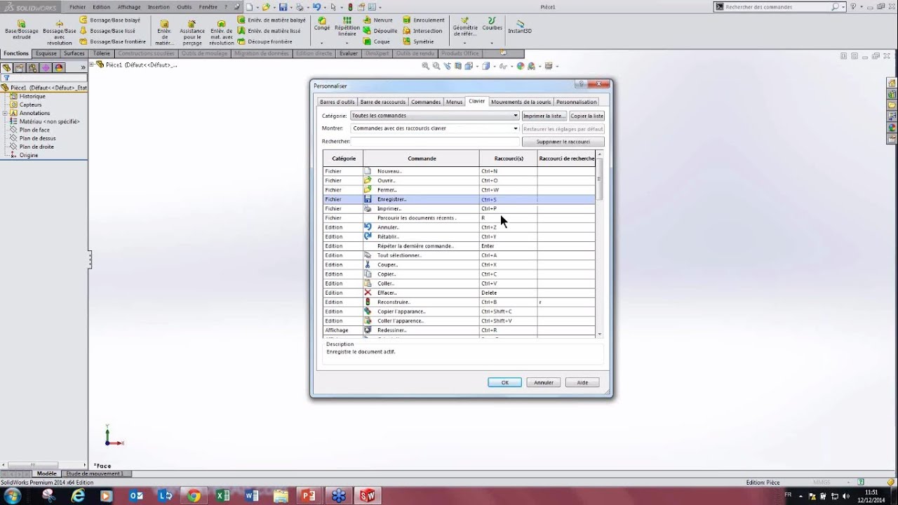 Formation SolidWorks en ligne - Personnalisation de SolidWorks
