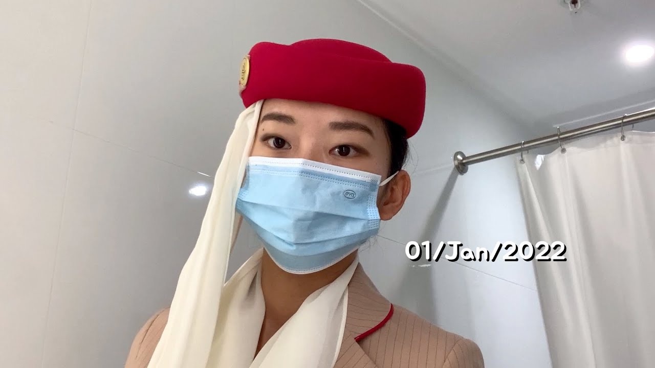승무원 vlog 2022년 1월 1일 (크리스마스 에어포트 스탠바이, 새해 에어포트 스탠바이, 두바이 일상)