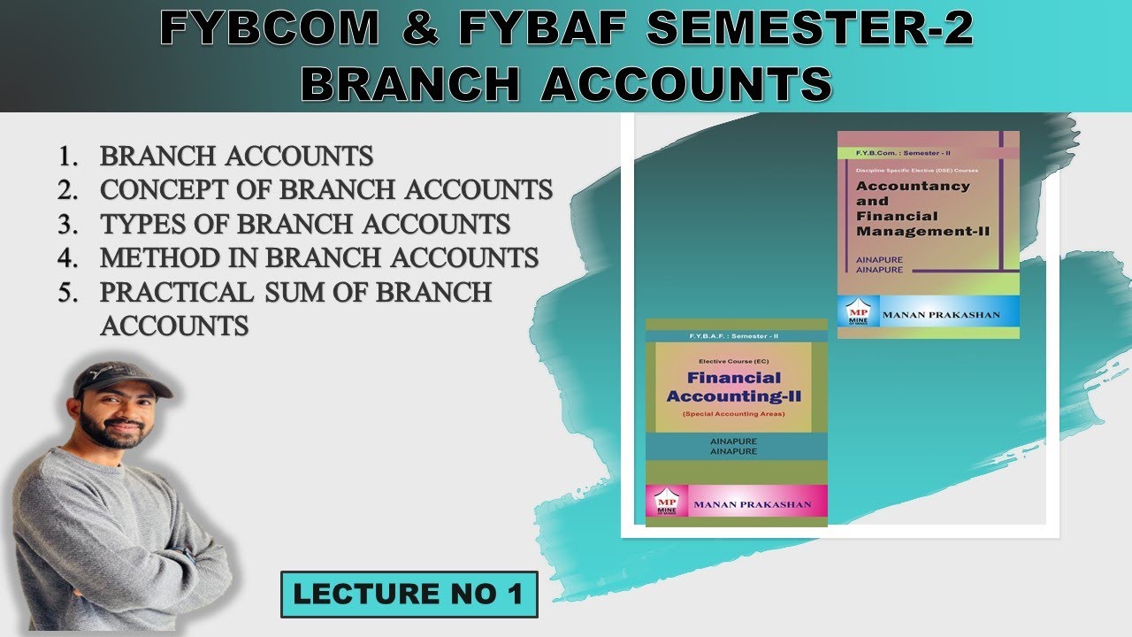 Fybcom Branch Account Basic Concept | FYBCOM,FYBAF Sem - 2 | Financial Accounting | Siraj Shaikh