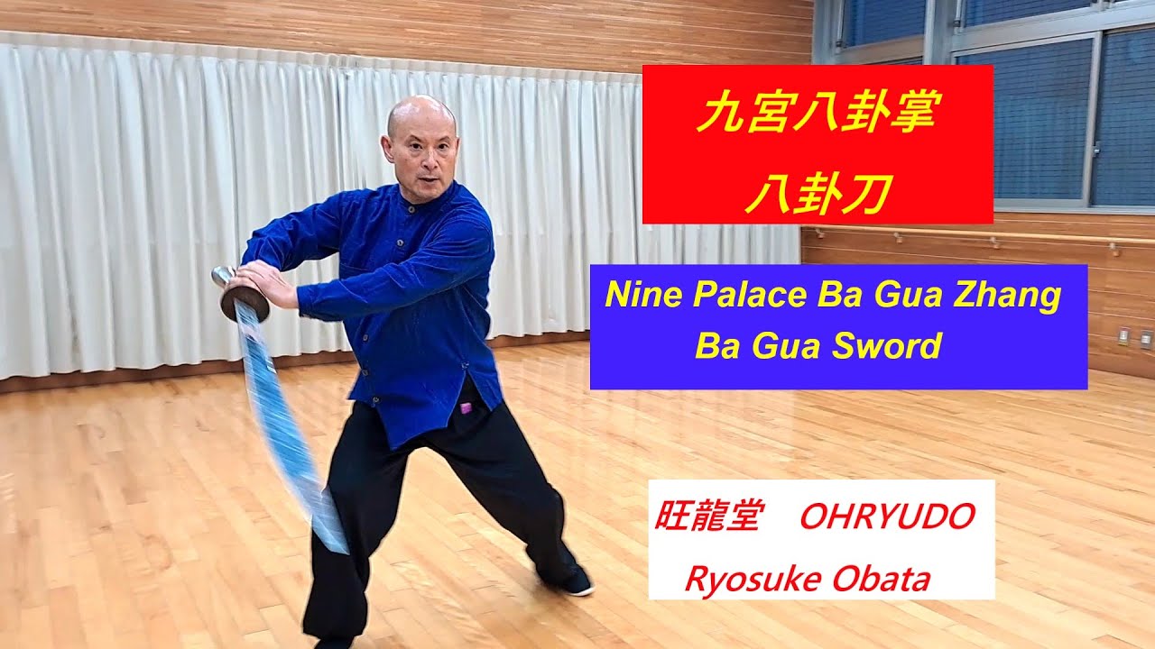 中国伝統武術・九宮八卦掌《八卦刀》～Traditional Kung Fu Sword Technique  “Ba Gua Sword”