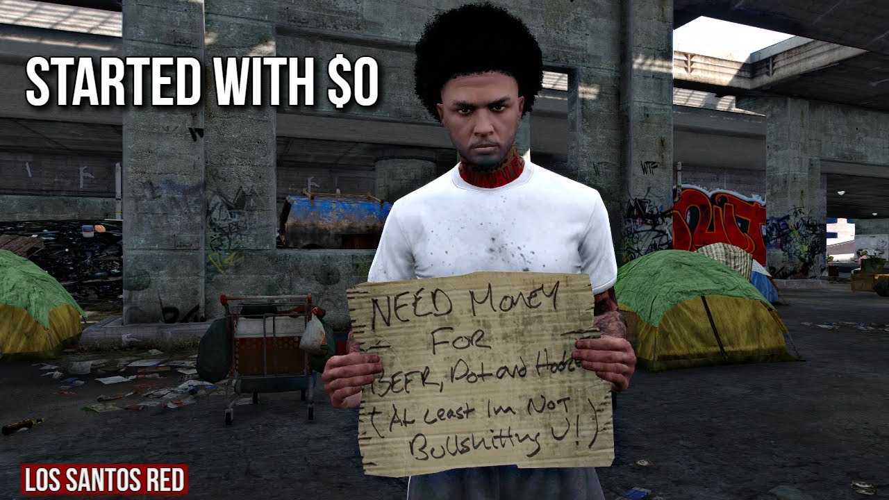 Started With $0 in Los Santos… Survival Begins | GTA 5 Los Santos Red (LIVE)