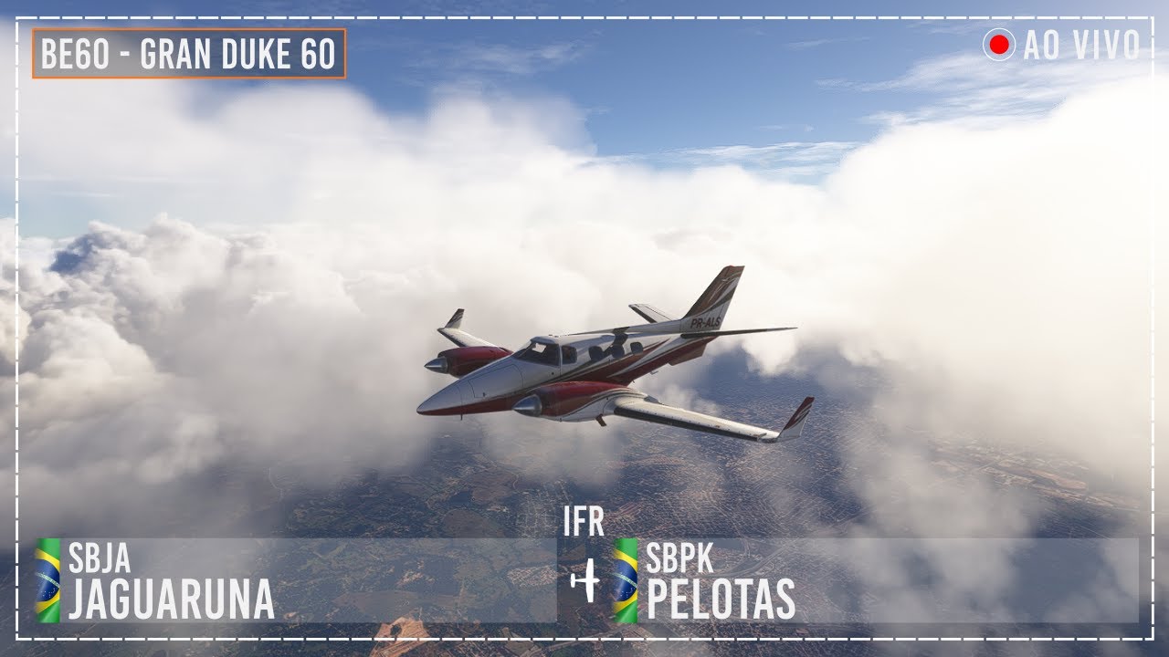 Flight Simulator 2024 | IFR Raiz | Jaguaruna - Pelotas | IVAO