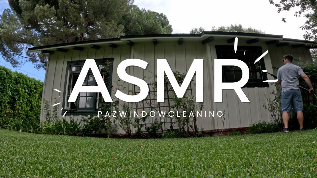 The Most Satisfying Window Cleaning ASMR