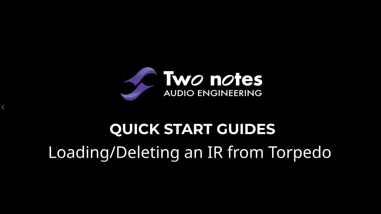 Managing third party Impulse responses via Torpedo Remote