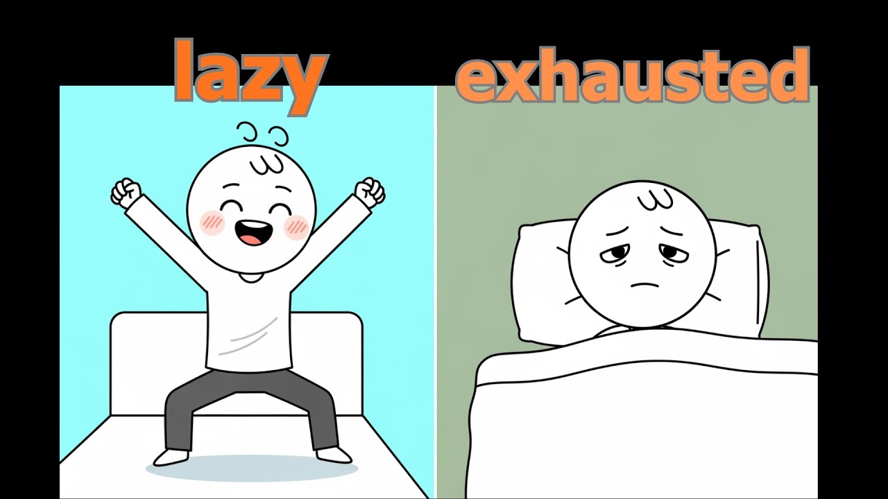 Are you being lazy or exhausted? Here's the truth behind it!
