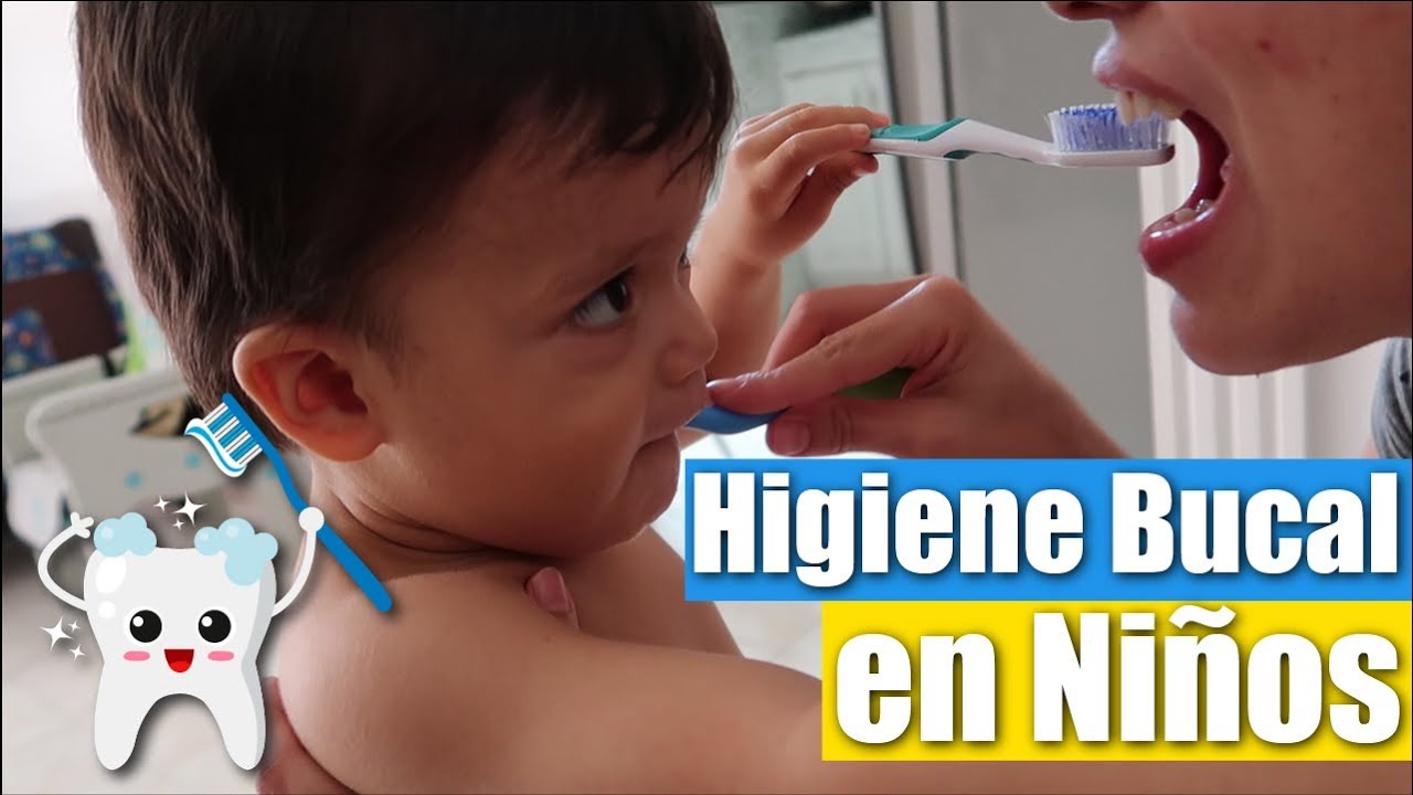 Cómo le cepillo  los dientes a mi hijo - Higiene Dental en Niños
