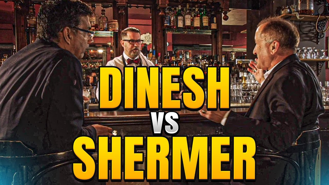 Dinesh D'Souza and Michael Shermer DEBATE [moderated by Gavin McInnes]