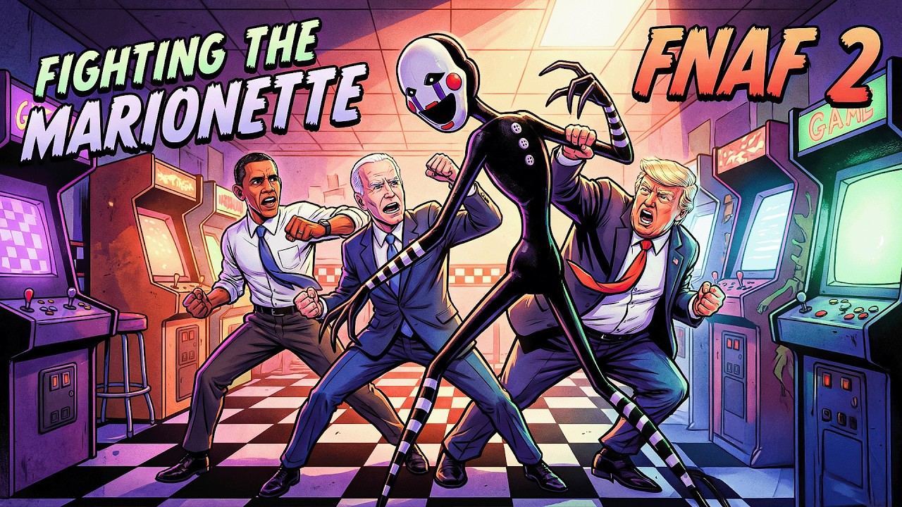 US Presidents Play The Toy Animatronics Won’t Stop Moving