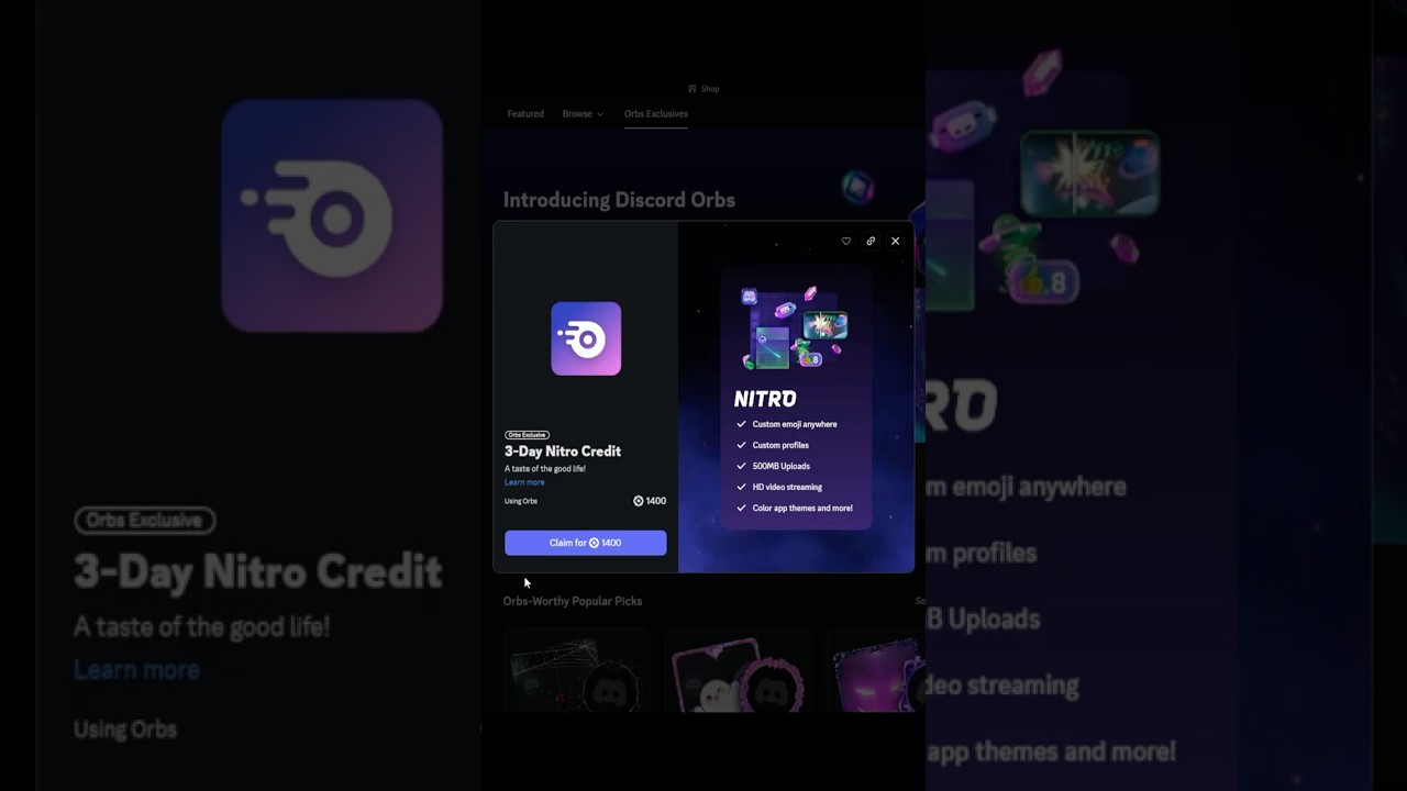 Claim 3 Days FREE Nitro Quest #discordnitro