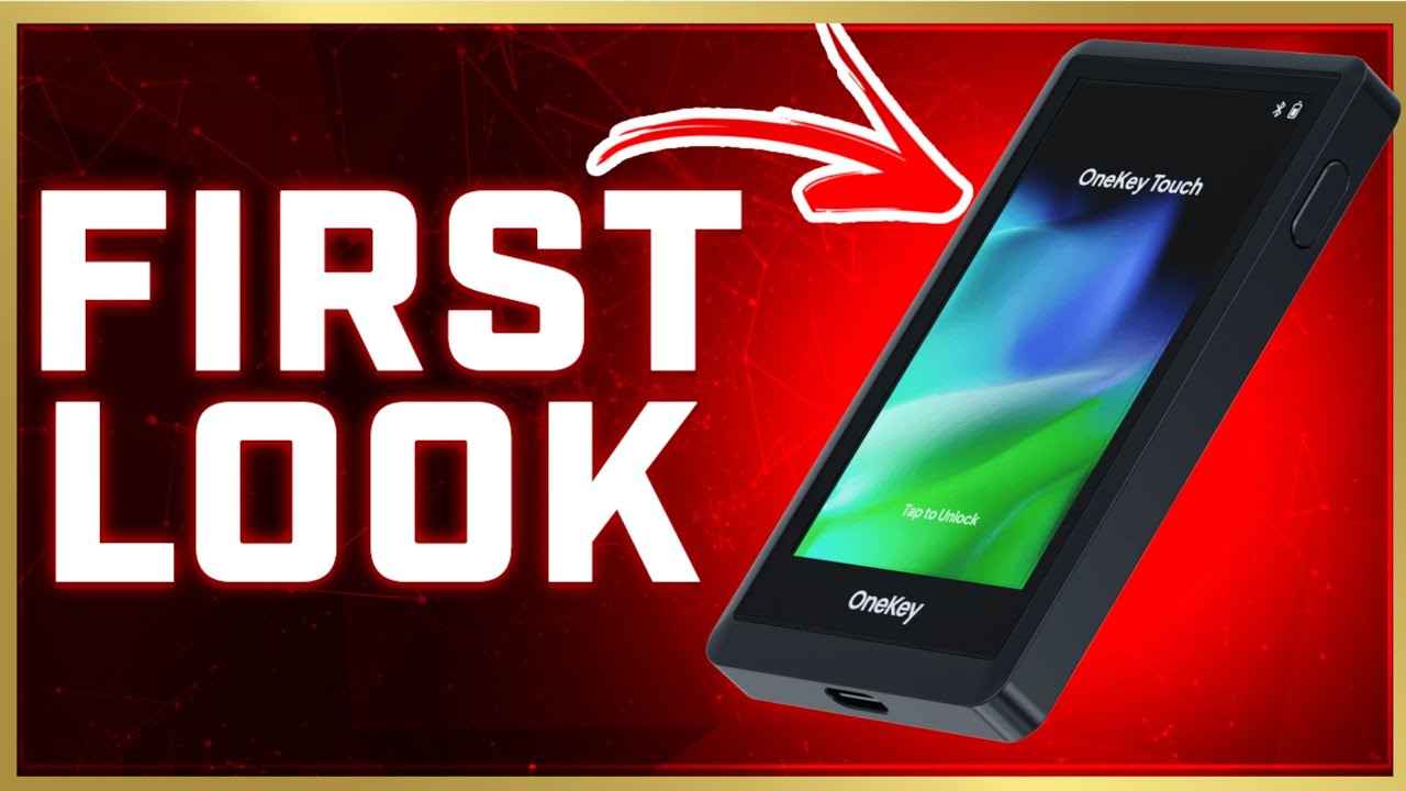 (NEW) OneKey Touch Crypto Hardware Wallet &mdash;FIRST LOOK (2023)