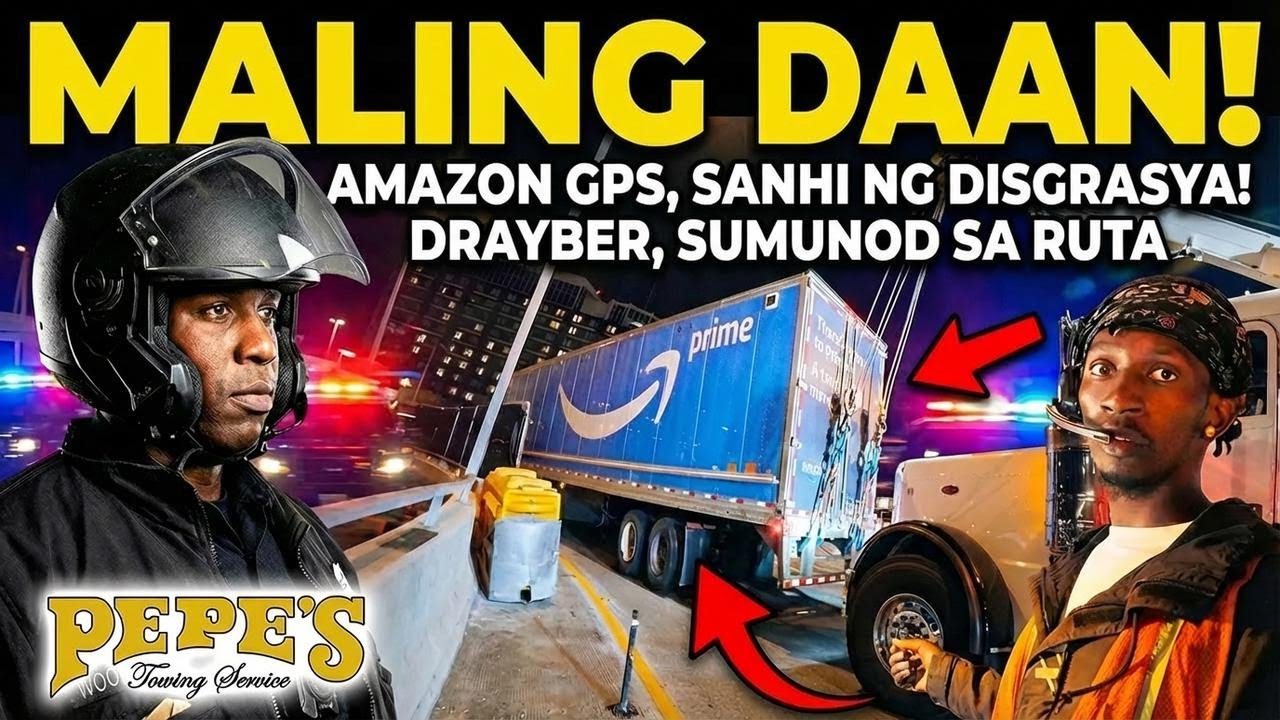 Nalito si Amazon driver, naipit sa LAX arrivals!