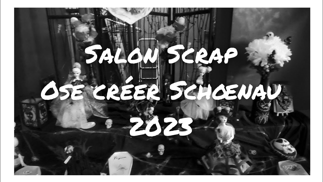 Salon Scrap // Ose créer Schœnau en Alsace 2023// Vlog