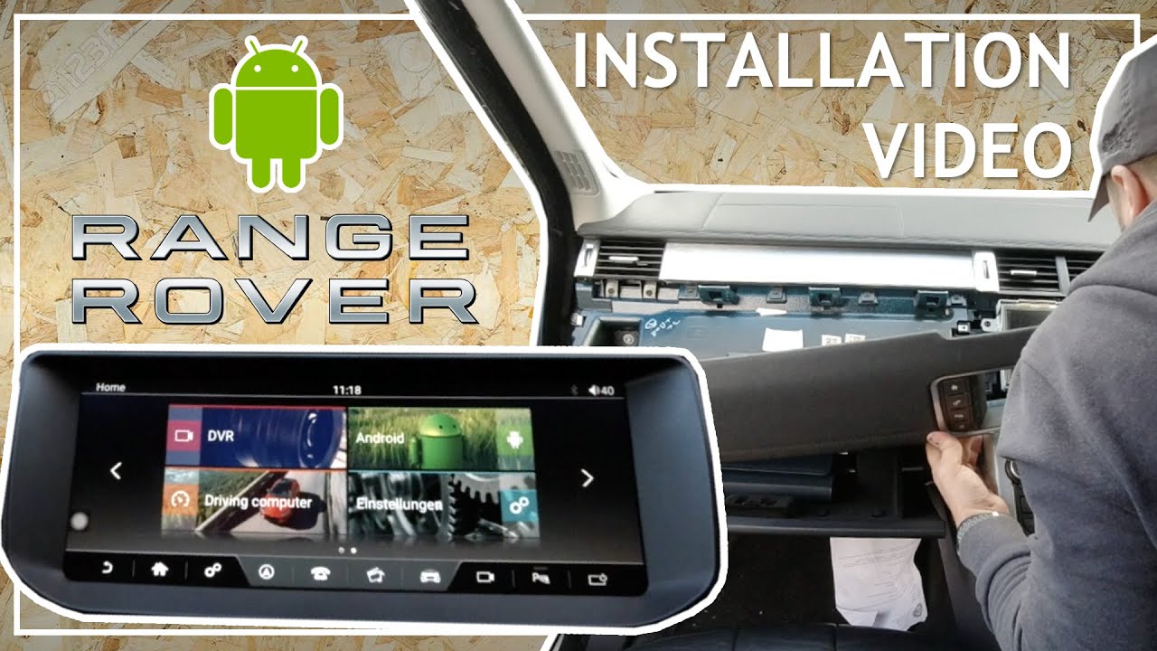 Range Rover Evoque Android 10.25