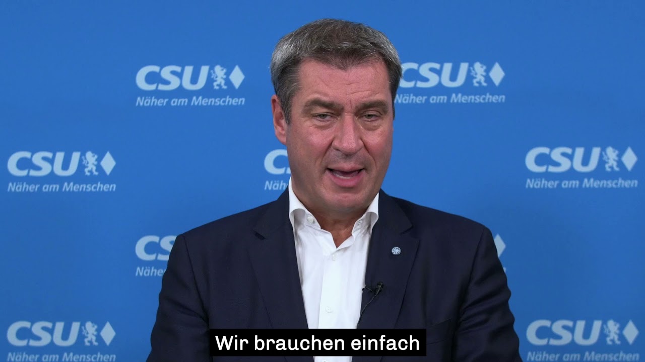 Markus Söder: Berlin-Wahl ist eine Richtungsentscheidung