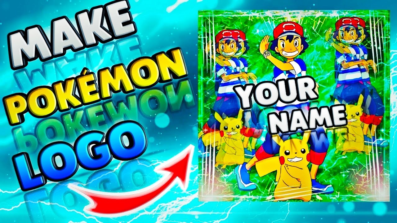 Make LOGO for your Pok&eacute;mon channel|Make Pok&eacute;mon logo|Apne Pok&eacute;mon channel ke liye logo|toxic poke