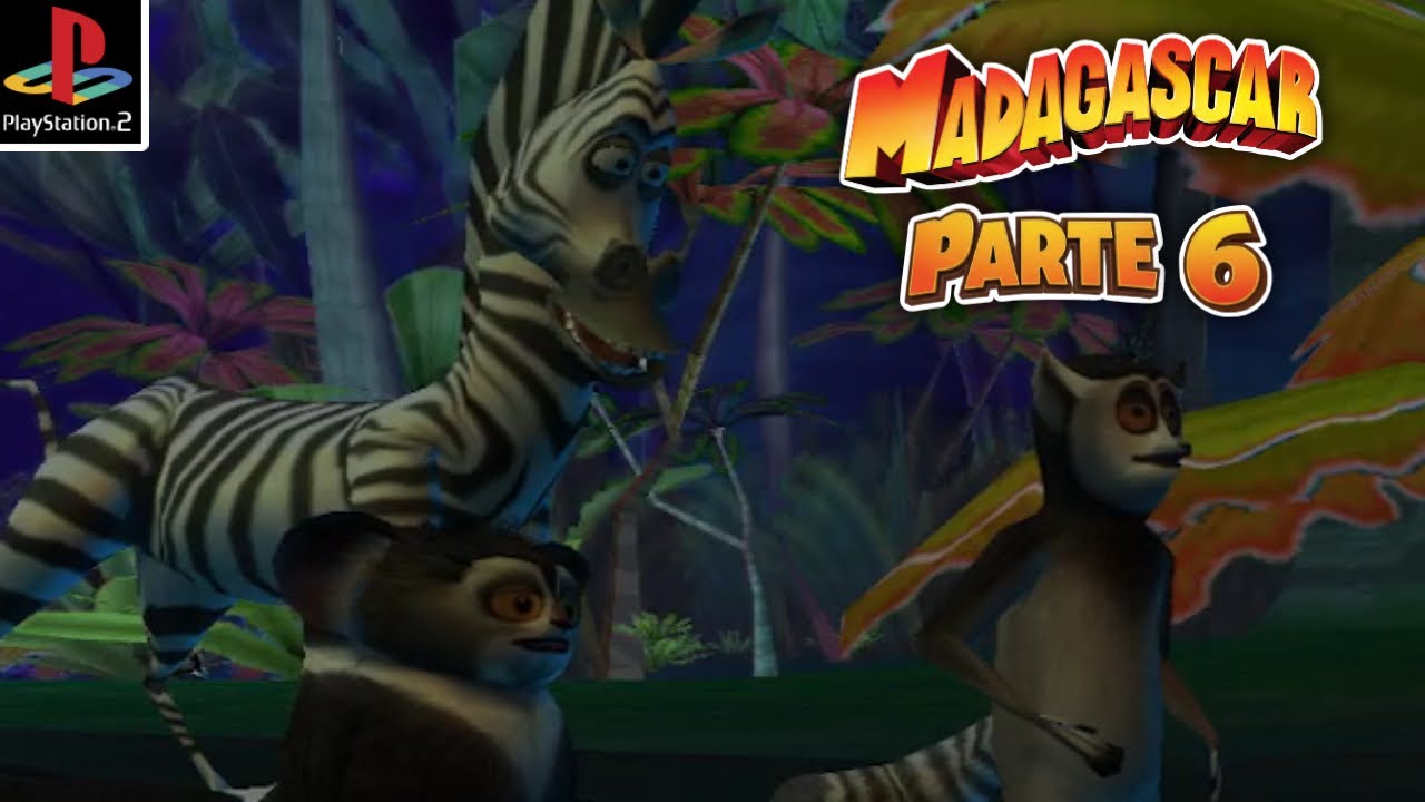 SALVANDO OS LÊMURES - DreamWorks Madagascar (PS2) #6