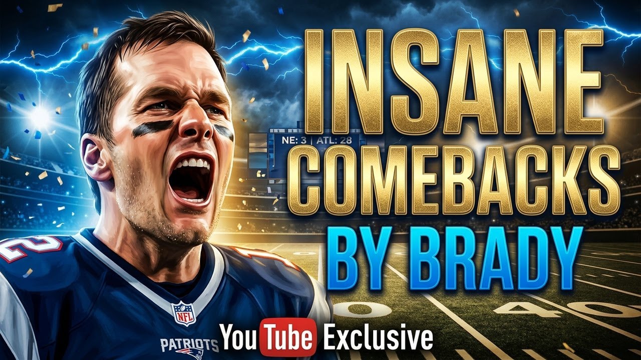 The Most INSANE Tom Brady Comebacks You've Ever Seen