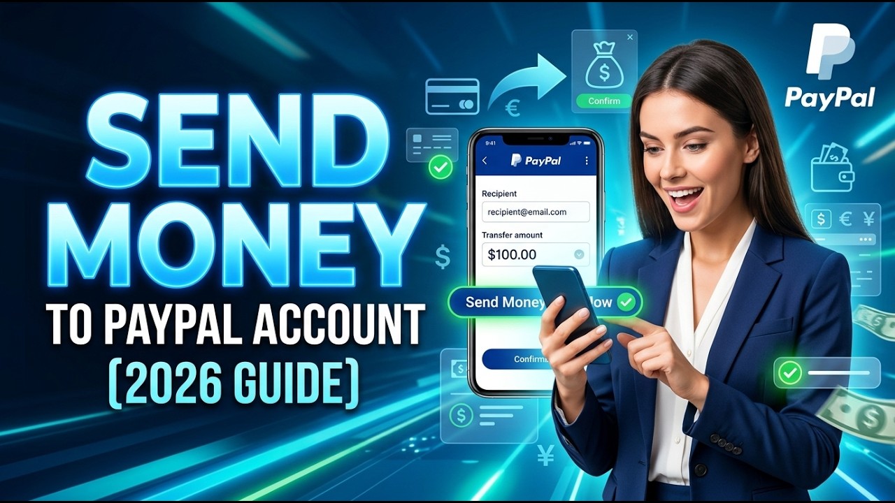 How to Send Money to PayPal Account [2026 Full Guide]
