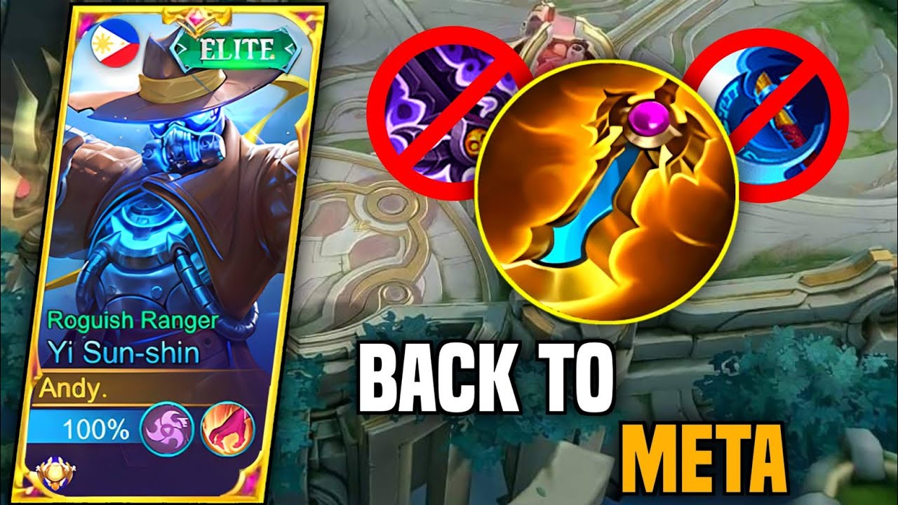 SAVAGE!! NO ONE CAN STOP YI SUN-SHIN BECAUSE OF THIS ITEM BUILD | YI SUN-SHIN BEST BUILD 2023 - MLBB