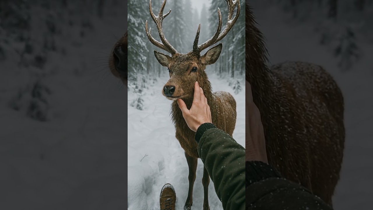 POV snowly nature 