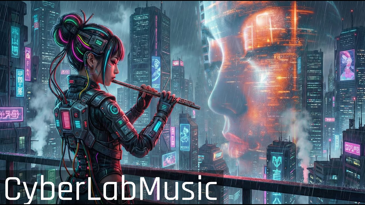 TEARS IN RAIN | A Melancholic Cyberpunk Flute Mix for Reflection