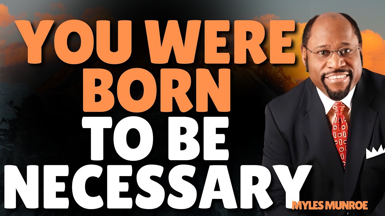 MYLES MUNROE: STOP Chasing MONEY – Discover Your GIFT & Step Into GREATNESS