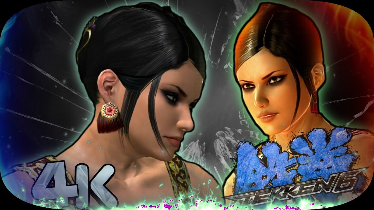 Zafina ( Isis White Outfit ) Ultra Hard Tekken 6 UHD 4K 60 FPS