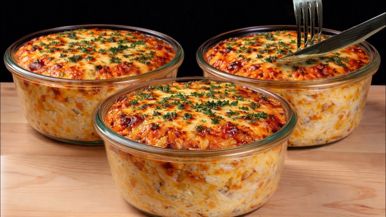 Hähnchen und Kartoffeln sind besser als Pizza! Dieses Gericht wird alle sofort begeistern!