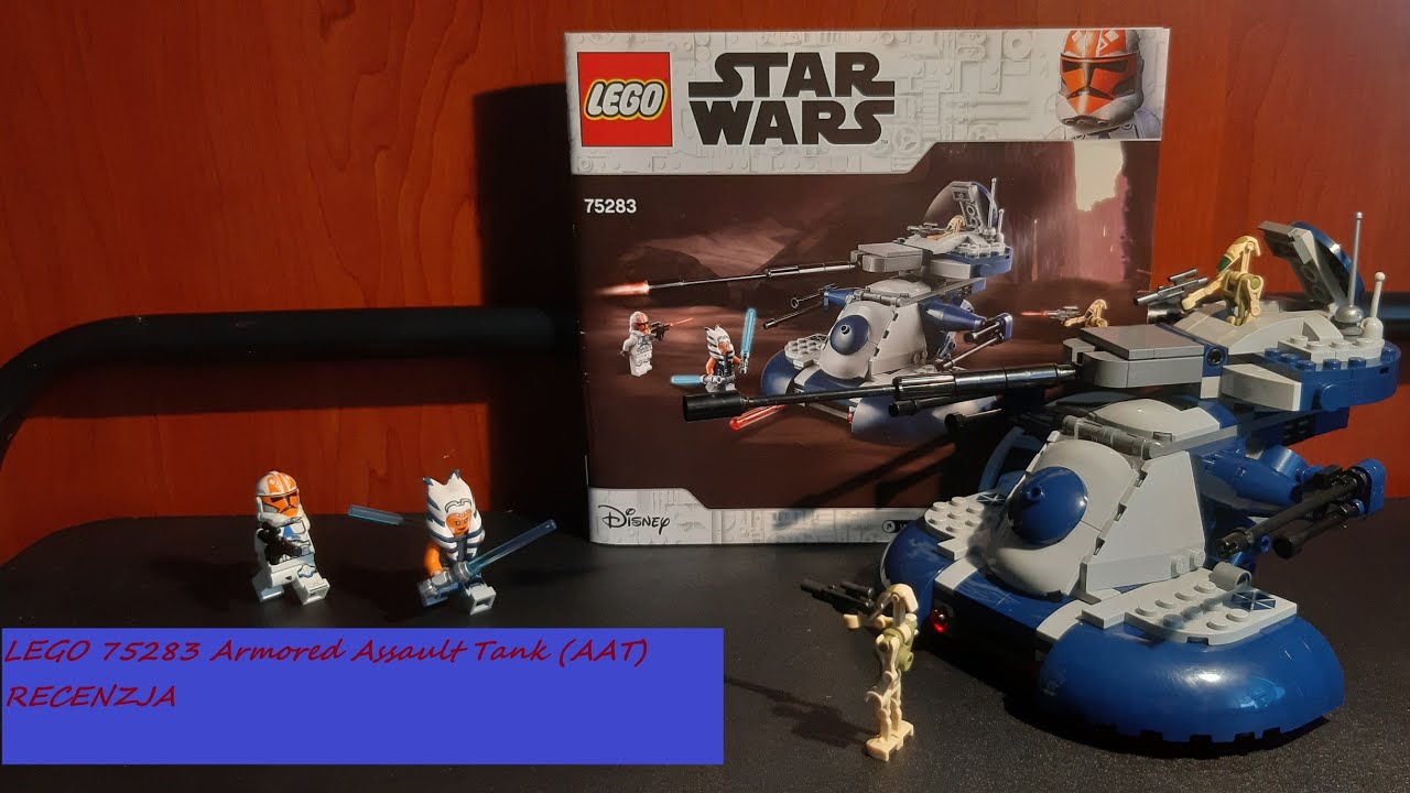 LEGO 75283 Armored Assault Tank (AAT)||Opancerzony Czołg Szturmowy (AAT)||Recenzja