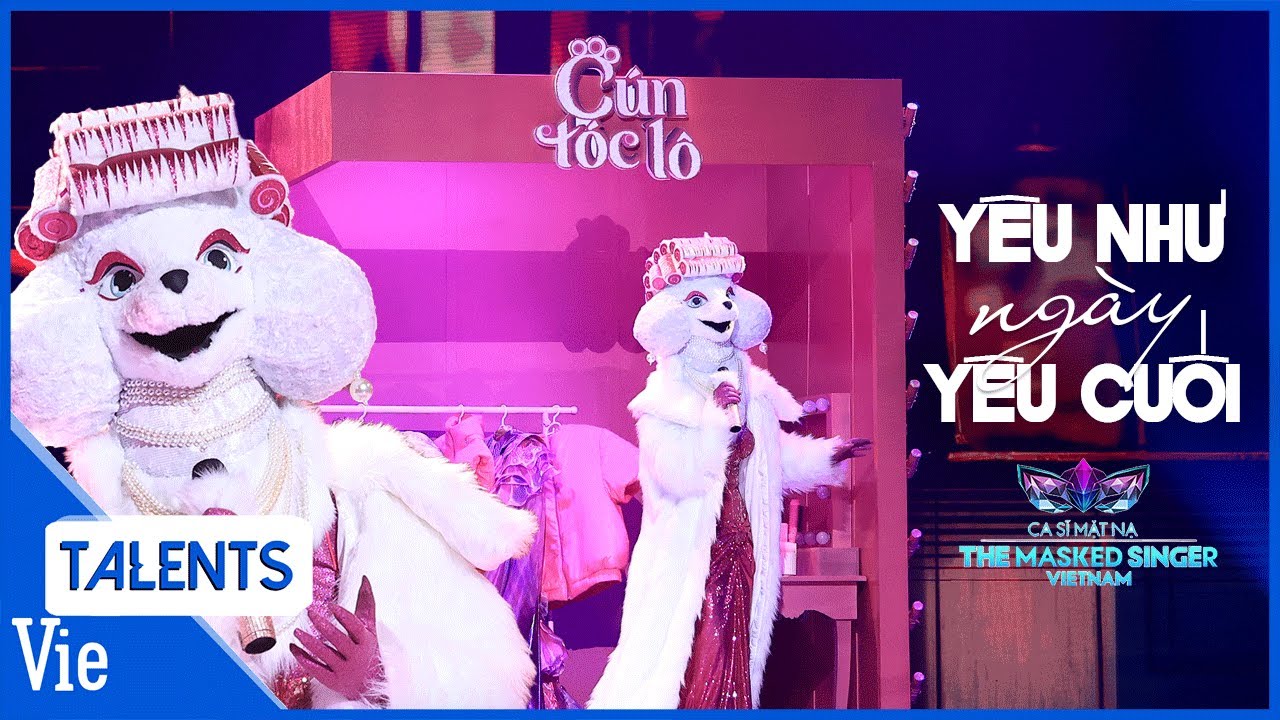 Yêu Như Ngày Yêu Cuối - Cún Tóc Lô toả sáng như diva cực cảm xúc | Ca Sĩ Mặt Nạ Mùa 2